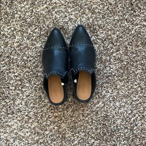 Black clogs